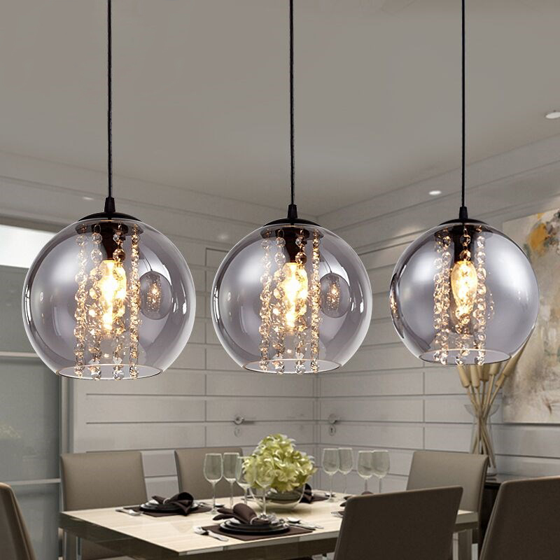 modern glass lighting